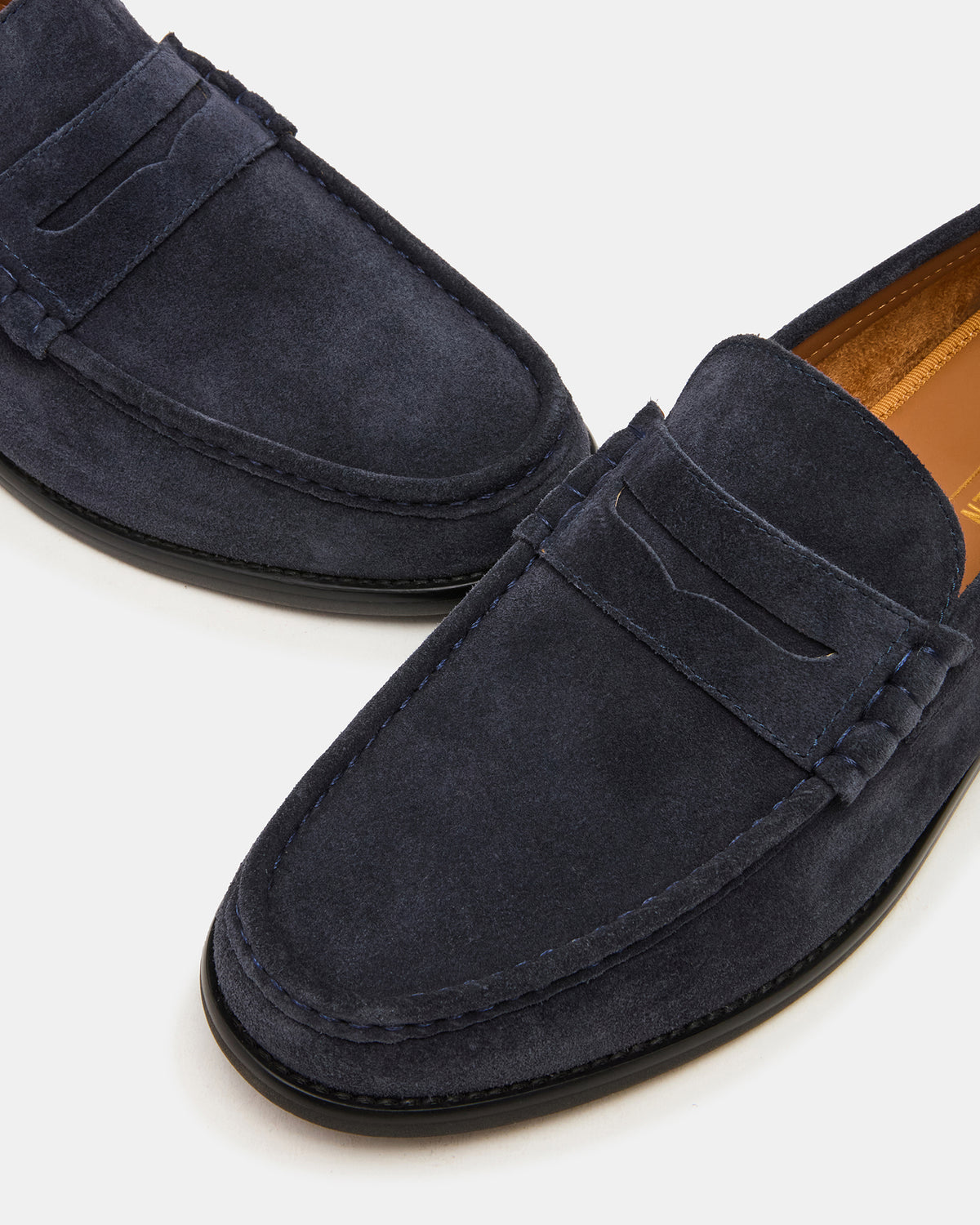 HUCKLE Navy Suede Slip-On Men's Loafer | Steve Madden Hot Sale