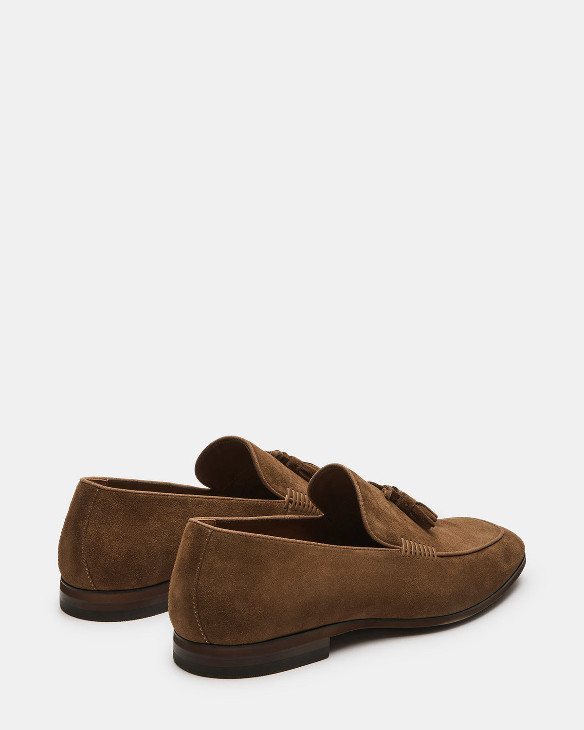 ONDRE Tan Suede Tassel Slip-On Men's Loafer | Steve Madden Smart Buy