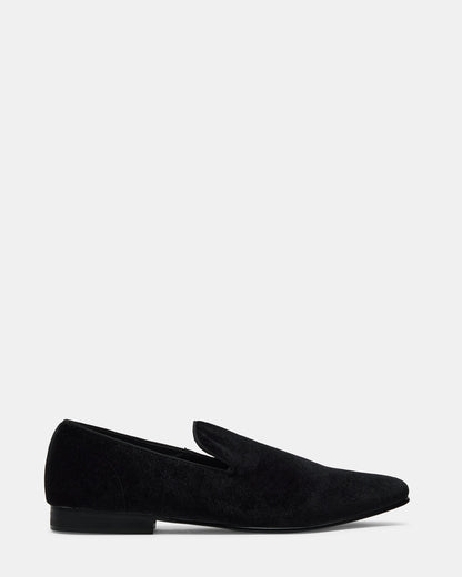 LAIGHT Black Velvet Men's Dress Shoes | Steve Madden Popular