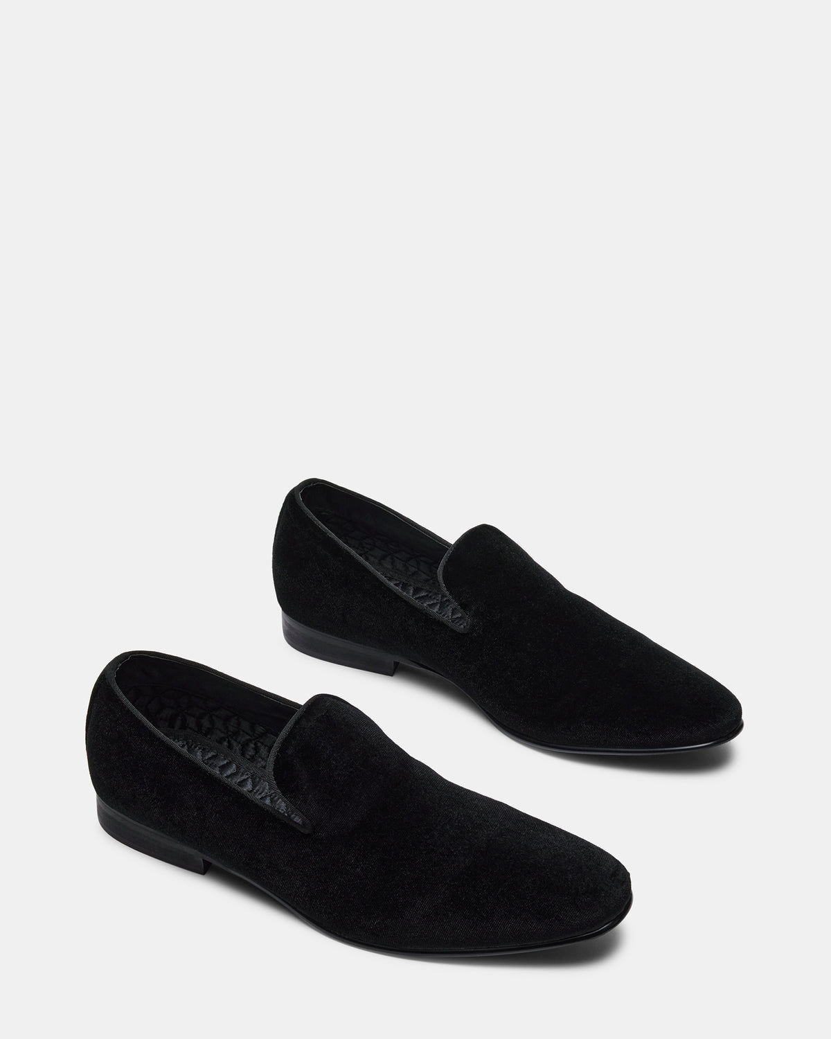 LAIGHT Black Velvet Men's Dress Shoes | Steve Madden Popular