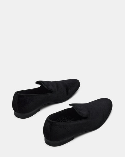 LAIGHT Black Velvet Men's Dress Shoes | Steve Madden Popular