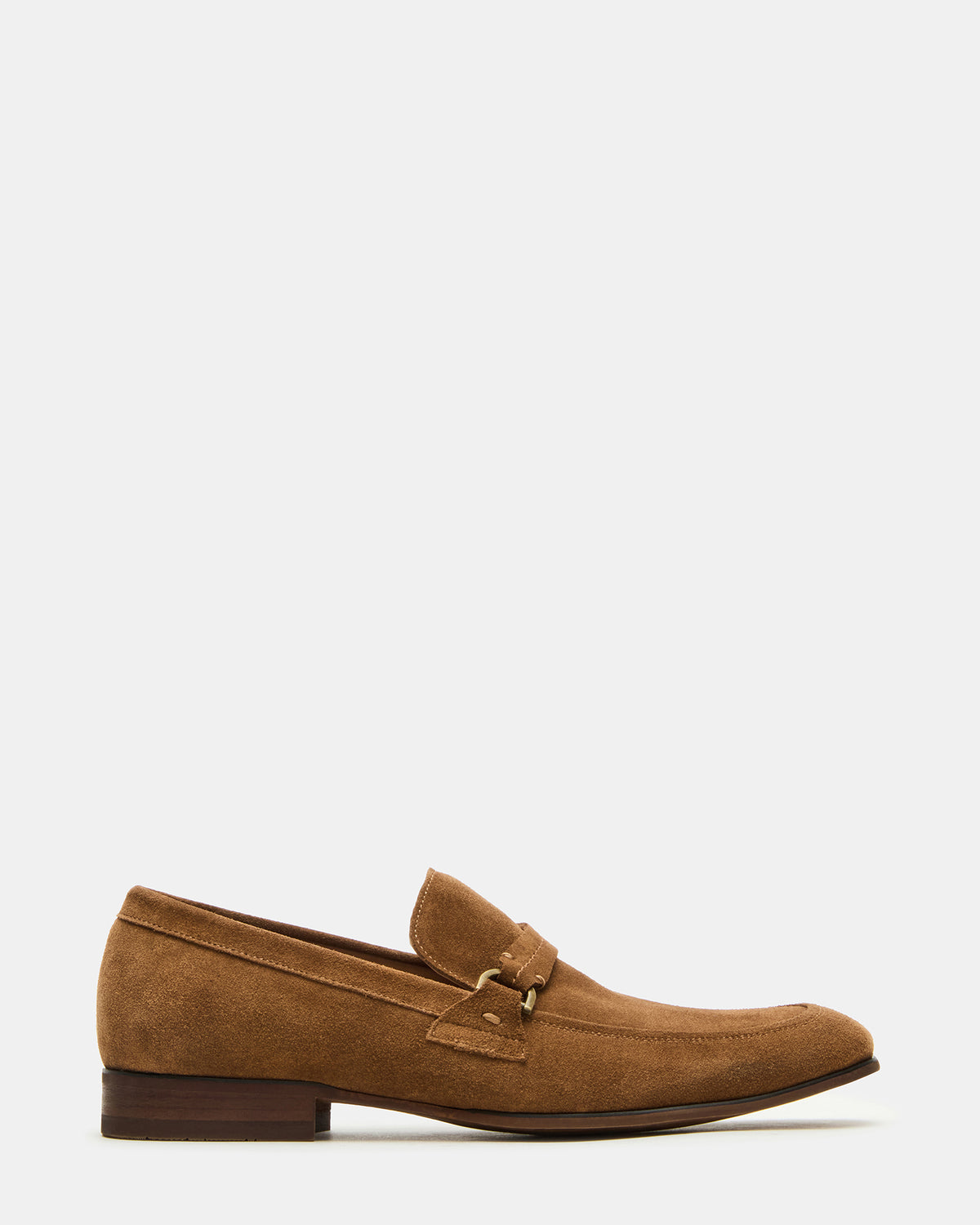 HEROLF Tobacco Suede Square-Toe Slip-On Men's Loafer | Steve Madden Everyday