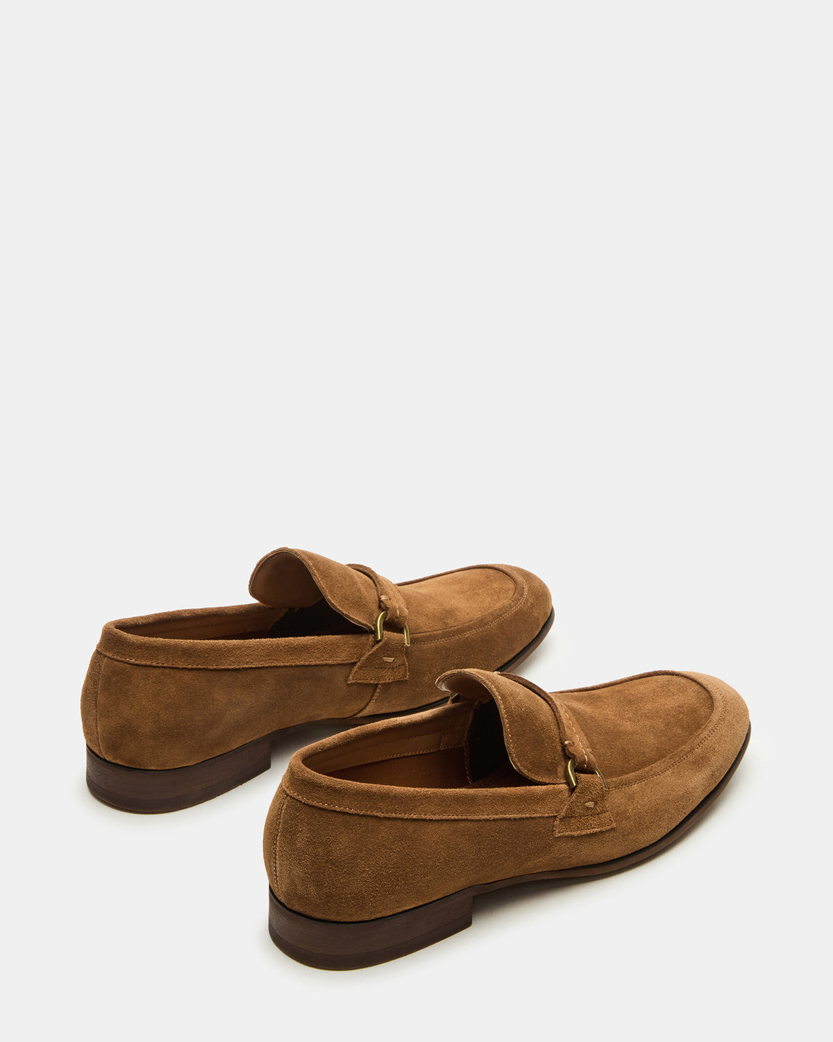 HEROLF Tobacco Suede Square-Toe Slip-On Men's Loafer | Steve Madden Everyday