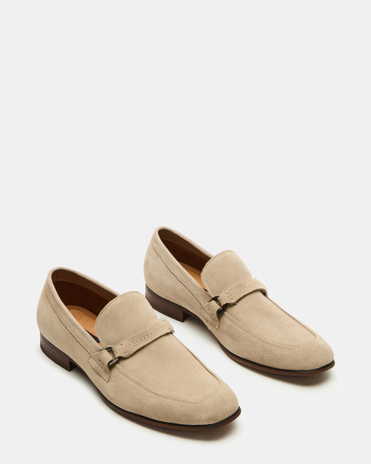 HEROLF Sand Suede Square-Toe Slip-On Men's Loafer | Steve Madden Discount
