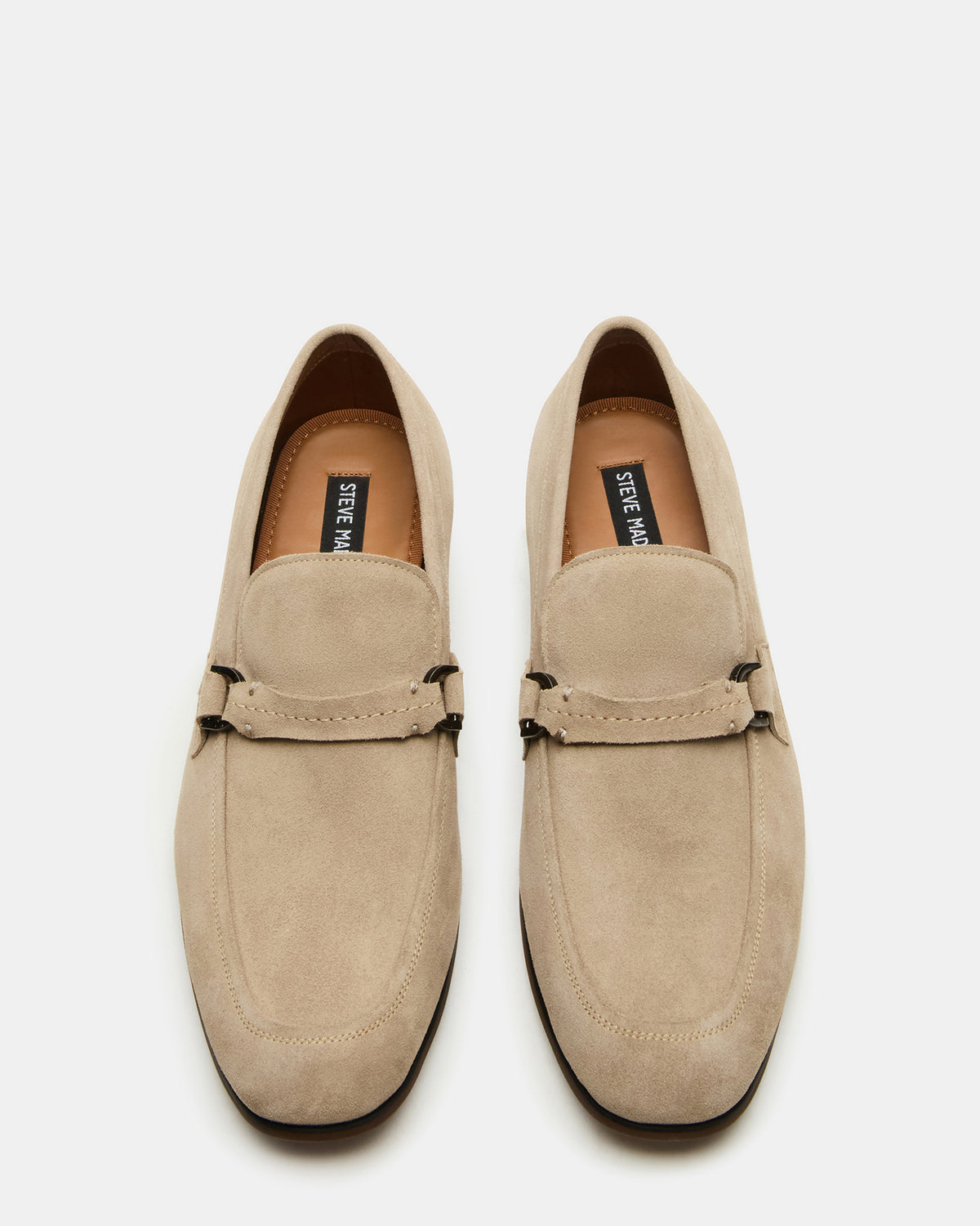 HEROLF Sand Suede Square-Toe Slip-On Men's Loafer | Steve Madden Discount