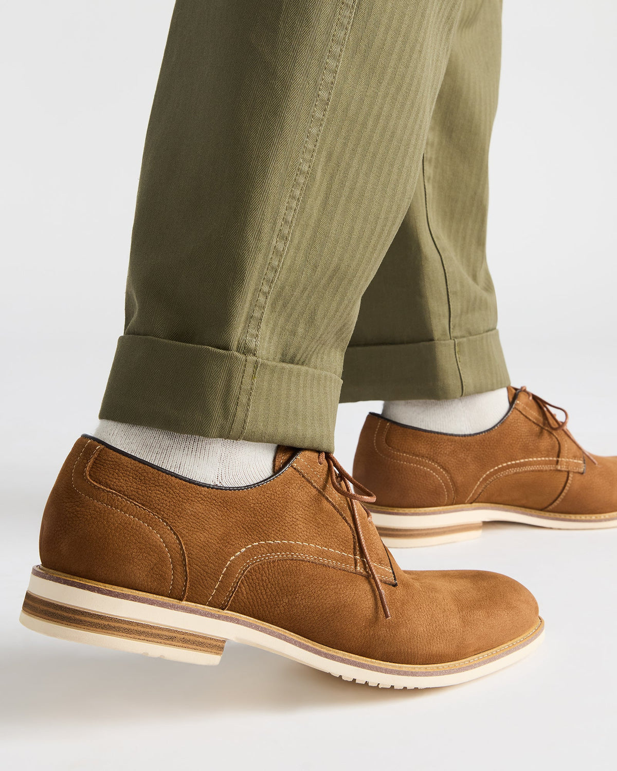 ALVAREZ Tan Nubuck Lace-Up Men's Dress Shoe | Steve Madden Customer Favorite