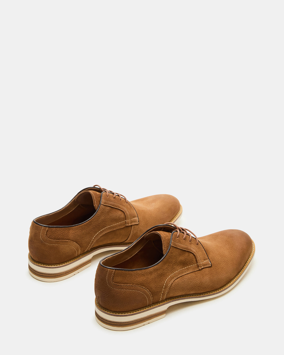 ALVAREZ Tan Nubuck Lace-Up Men's Dress Shoe | Steve Madden Customer Favorite