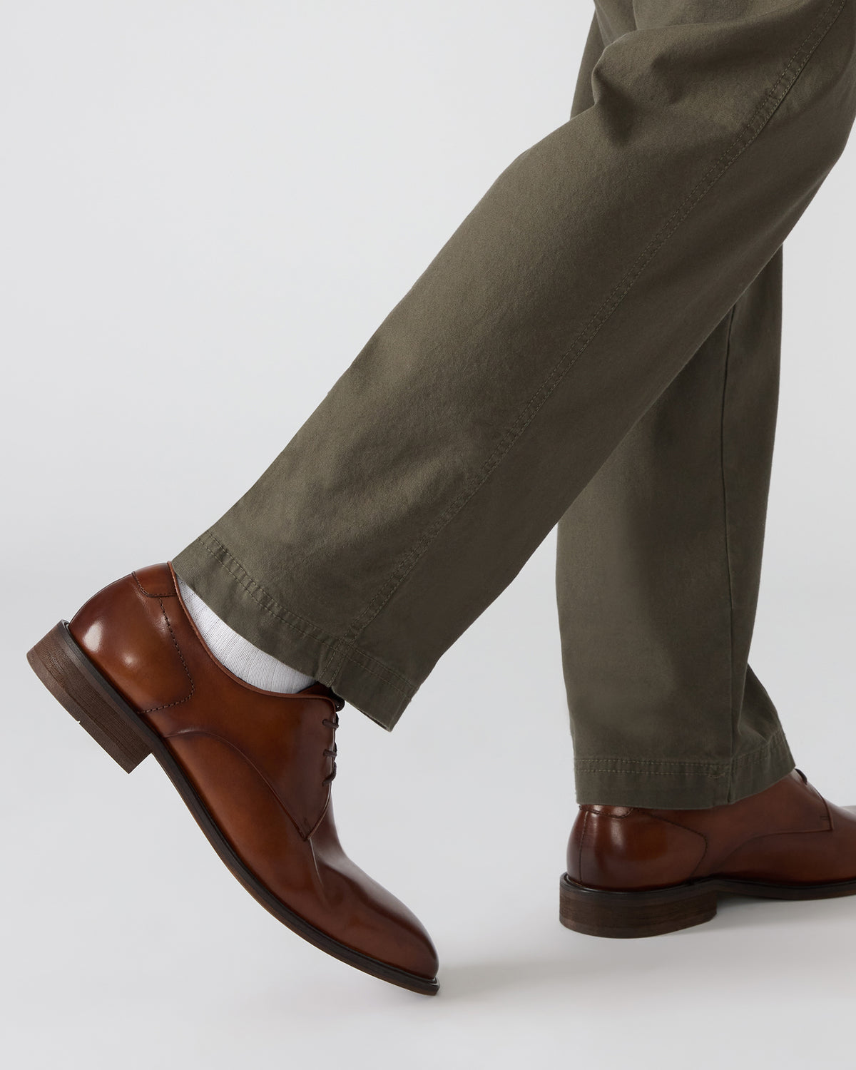 LELAND Tan Leather Lace-Up Men's Dress Shoe | Steve Madden Best Seller