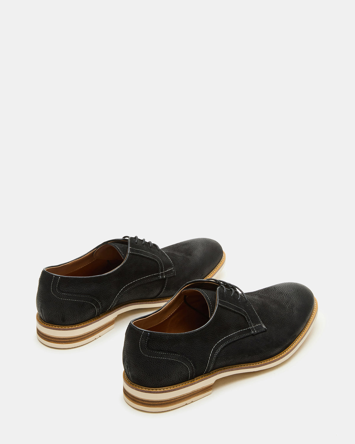 ALVAREZ Black Nubuck Lace-Up Men's Dress Shoe | Steve Madden New