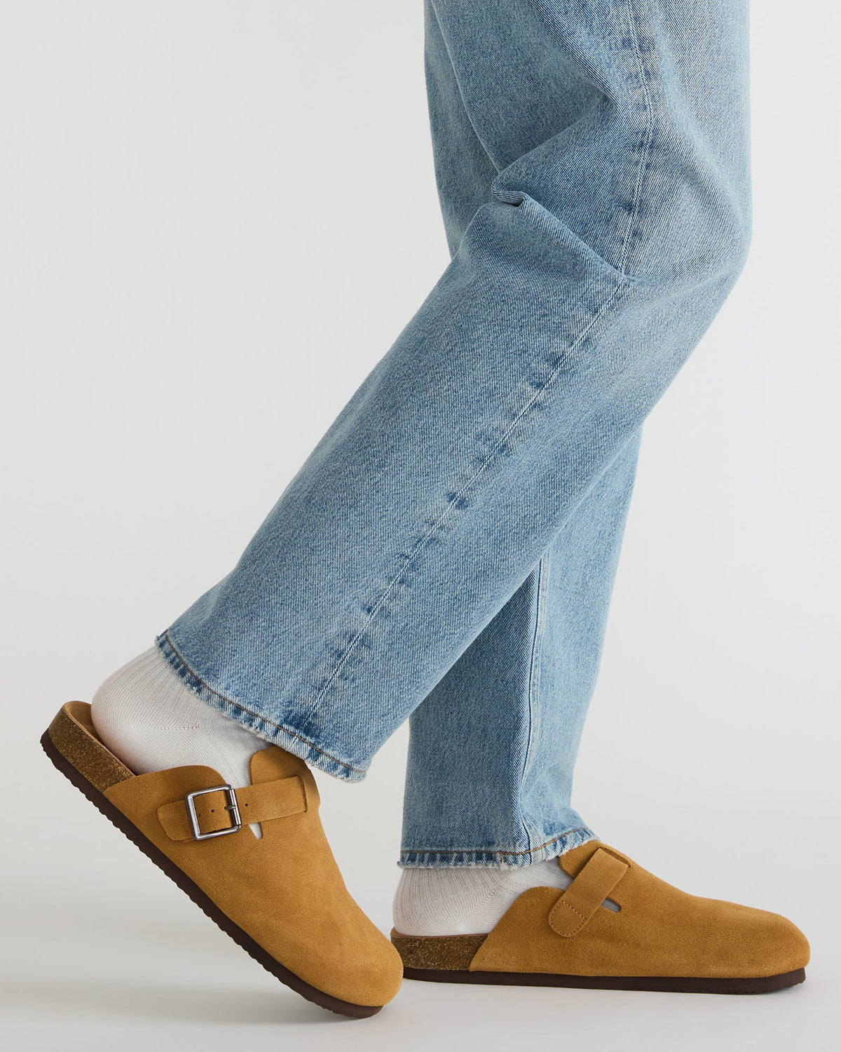 WILDERR Chestnut Suede Slip-On Men's Casual Clog | Steve Madden Best Seller