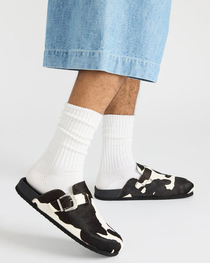 WOOLY Black Multi Slip-On Men's Casual Clog | Steve Madden Deals
