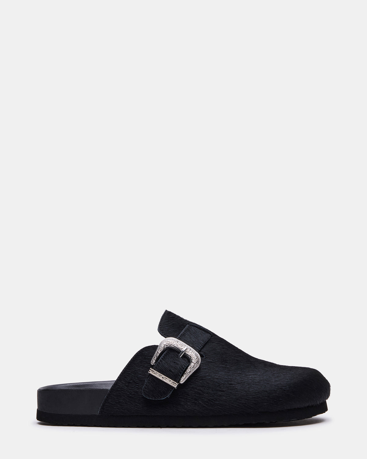 WOOLY Black Slip-On Men's Casual Clog | Steve Madden Exclusive