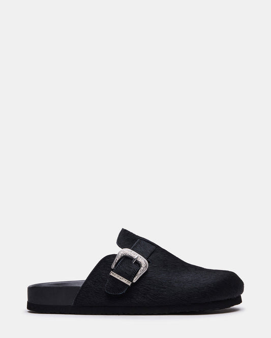 WOOLY Black Slip-On Men's Casual Clog | Steve Madden Exclusive
