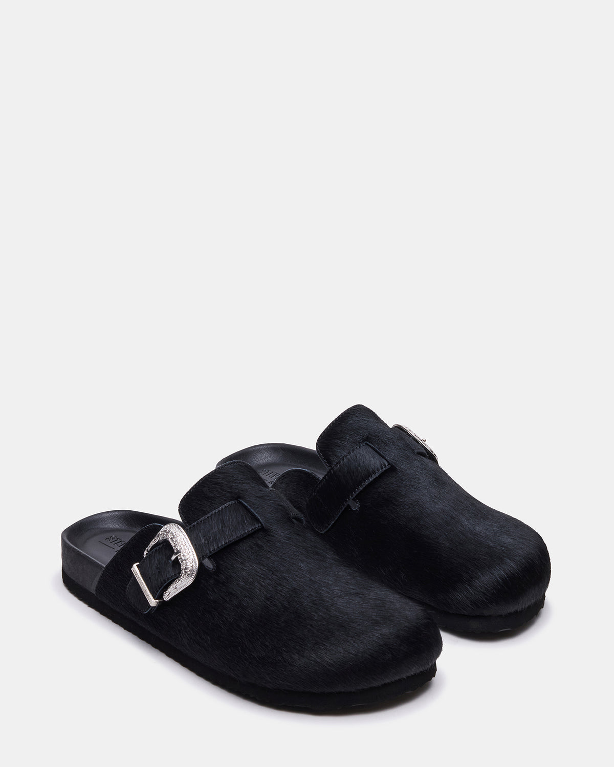 WOOLY Black Slip-On Men's Casual Clog | Steve Madden Exclusive