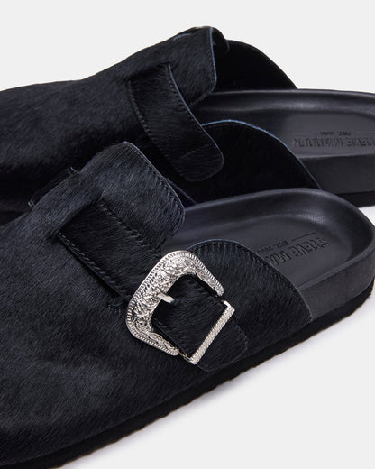WOOLY Black Slip-On Men's Casual Clog | Steve Madden Exclusive