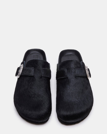 WOOLY Black Slip-On Men's Casual Clog | Steve Madden Exclusive