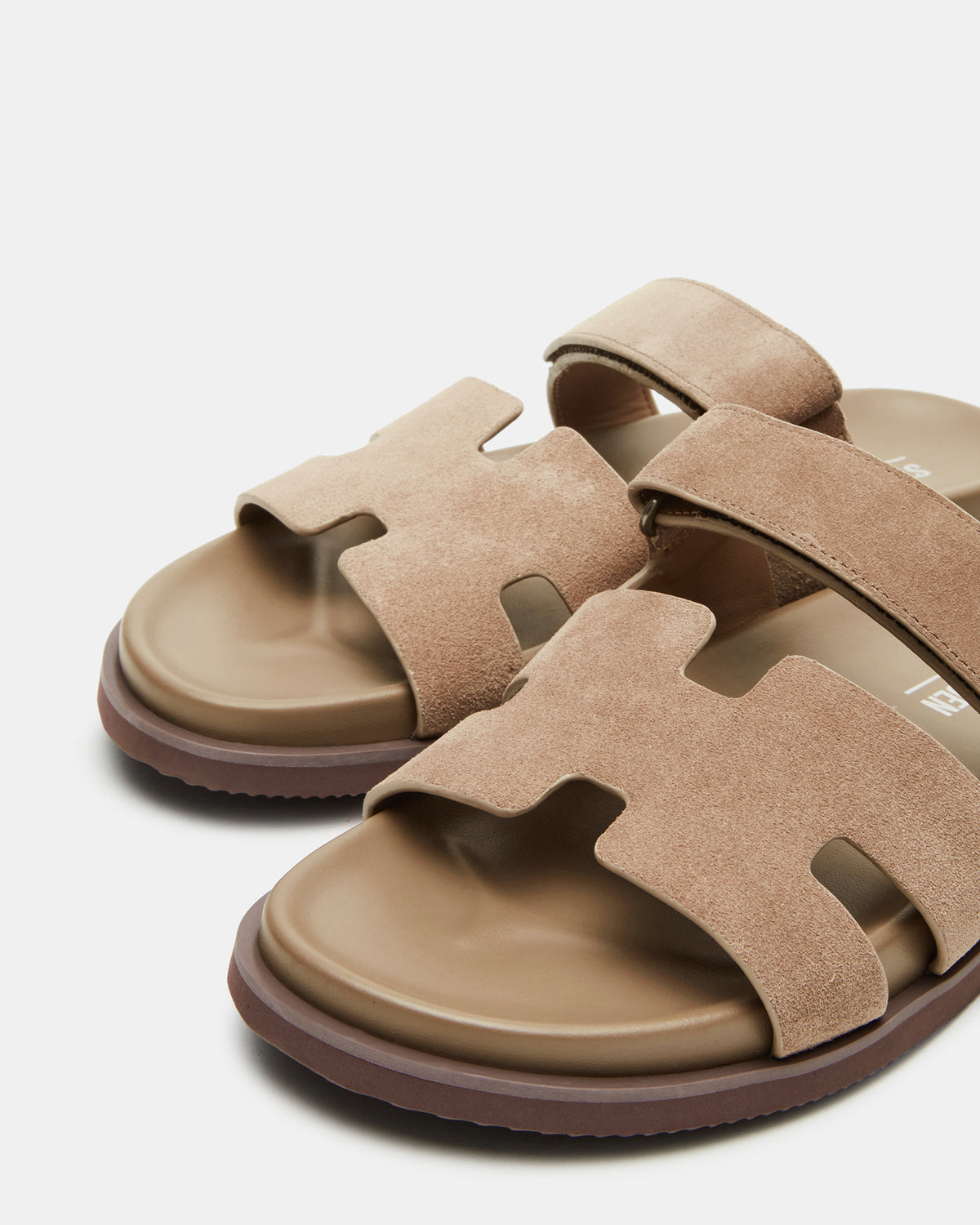 MAIVEN Taupe Suede Men's Fisherman Sandal | Steve Madden Classic
