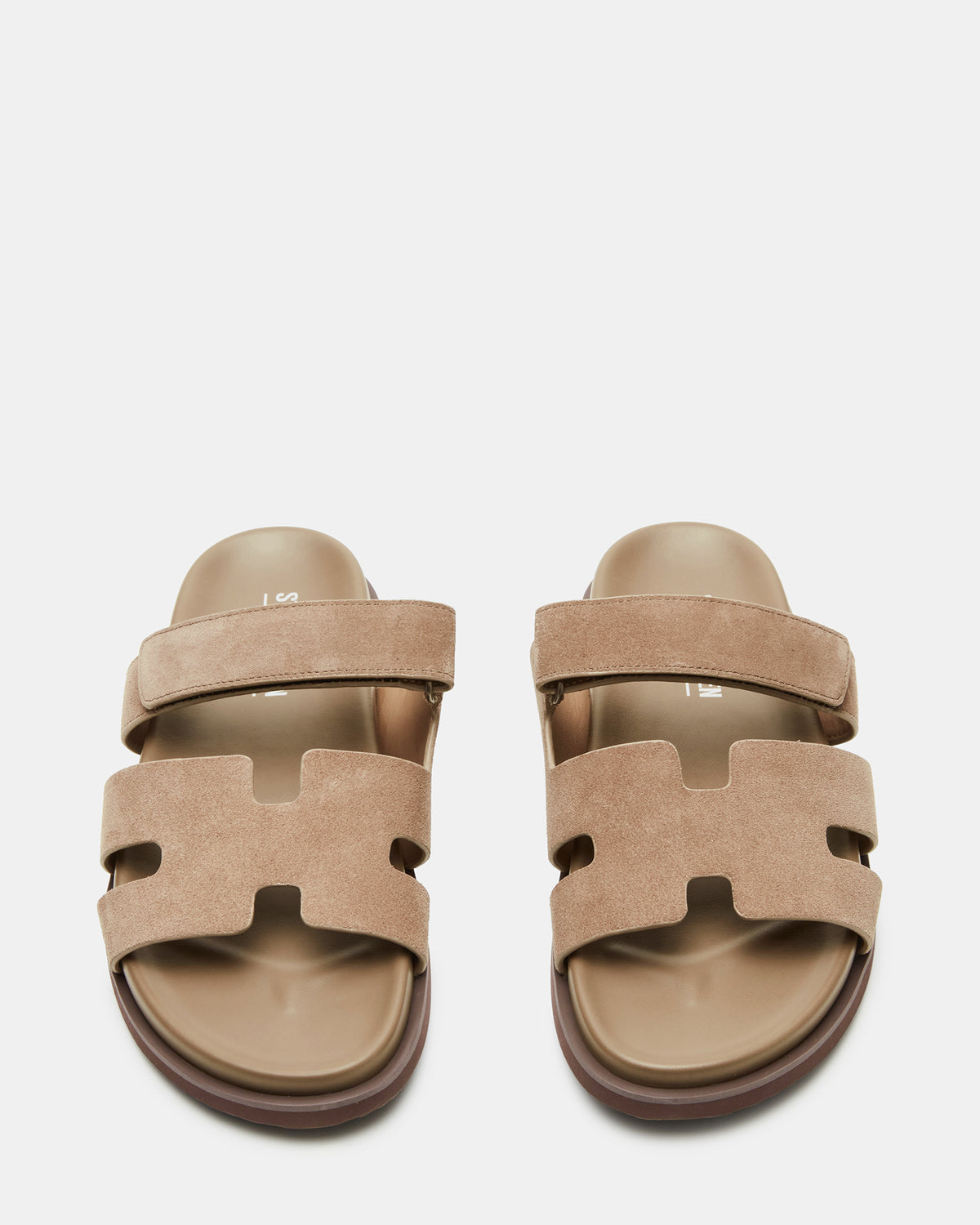MAIVEN Taupe Suede Men's Fisherman Sandal | Steve Madden Classic