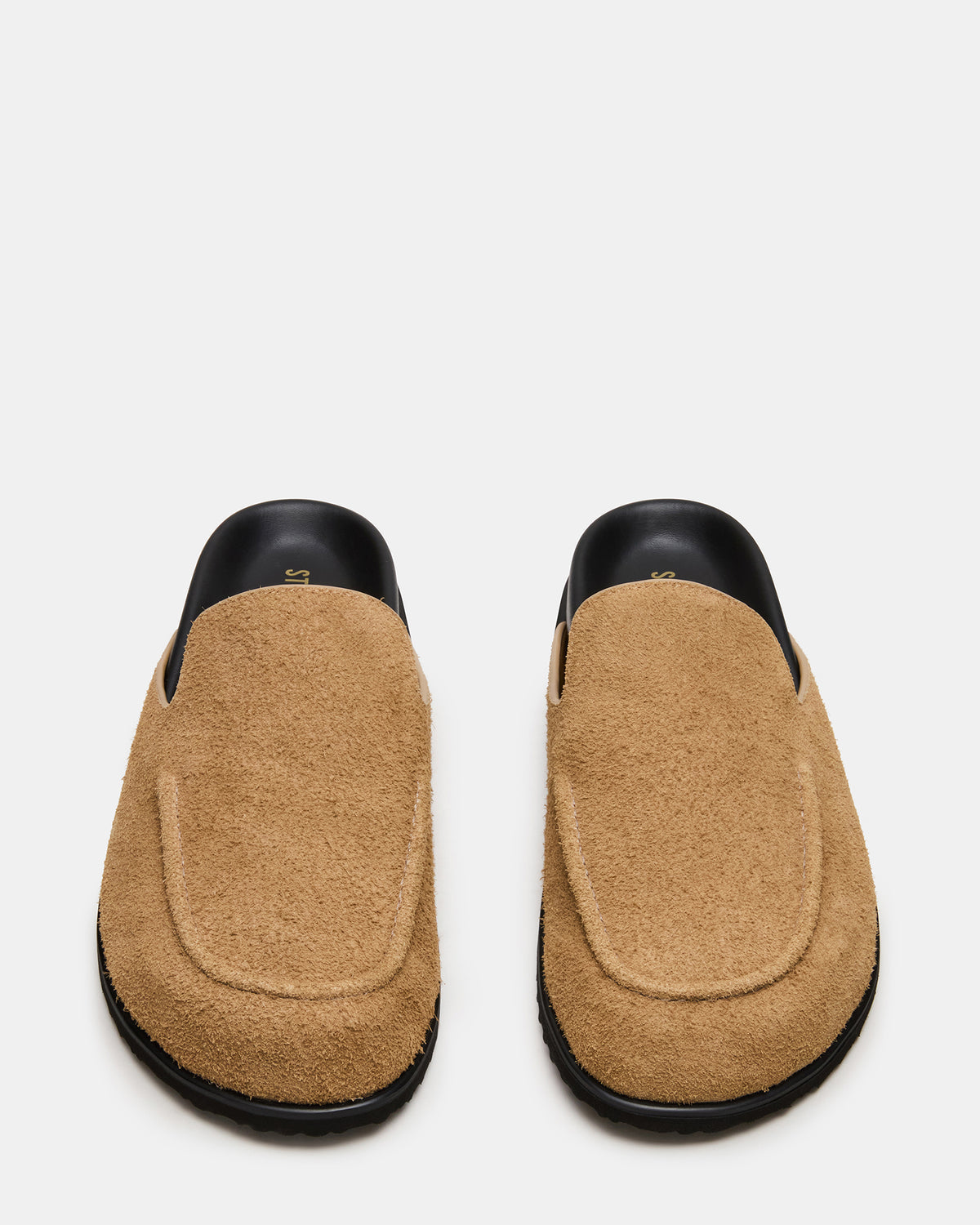 LUCIO Tan Suede Slip-On Men's Casual Clog | Steve Madden Best Price