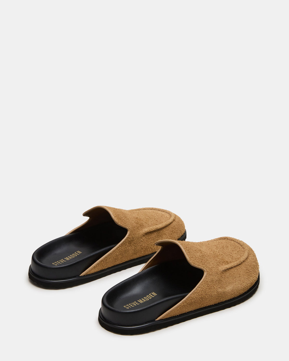 LUCIO Tan Suede Slip-On Men's Casual Clog | Steve Madden Best Price