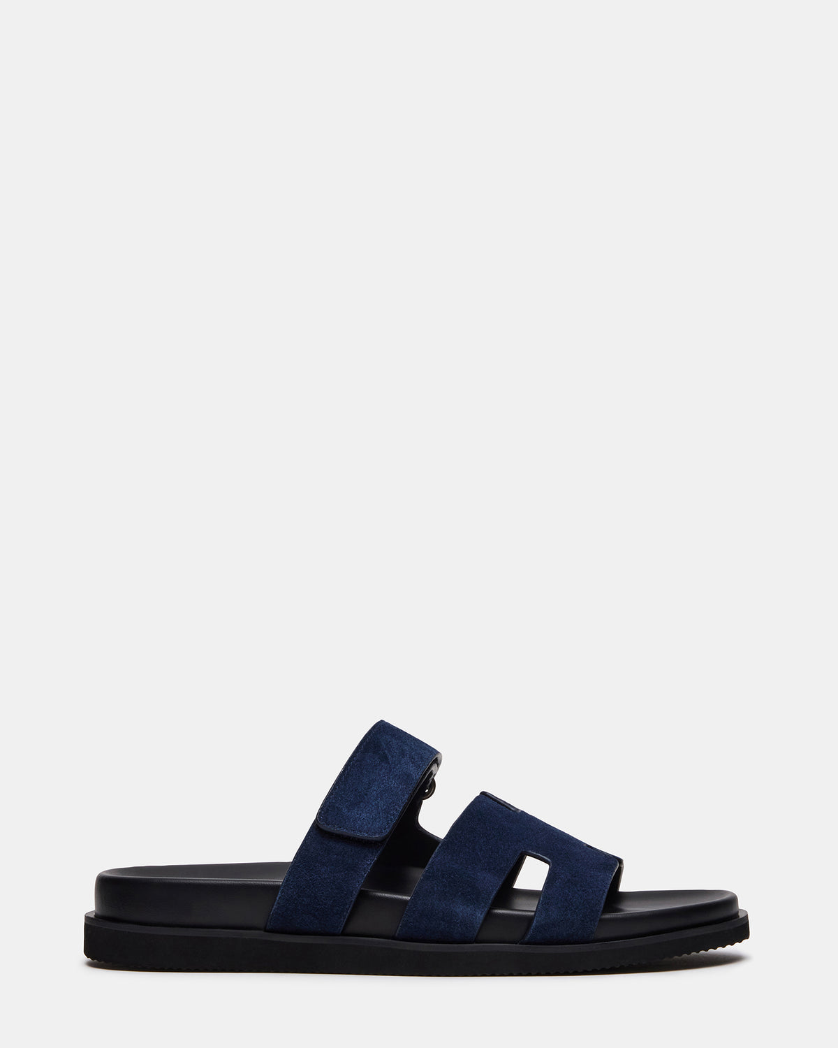 MAIVEN Navy Suede Fisherman Men's Sandal | Steve Madden Value