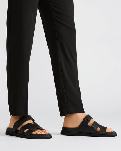 MAIVEN Navy Suede Fisherman Men's Sandal | Steve Madden Value