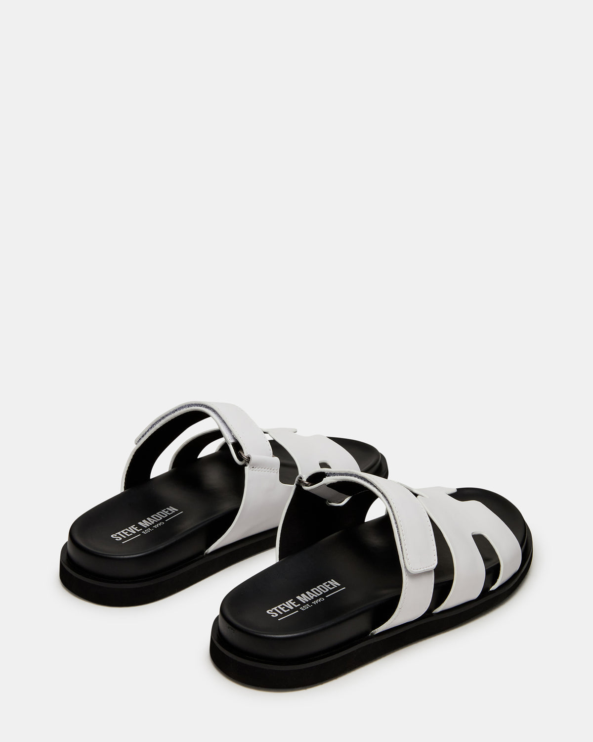 MAIVEN White Fisherman Men's Sandal | Steve Madden Signature