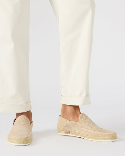 CAYDENN Off-White Slip-On Espadrille Men's Casual Loafer | Steve Madden Premium