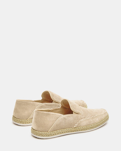 CAYDENN Off-White Slip-On Espadrille Men's Casual Loafer | Steve Madden Premium