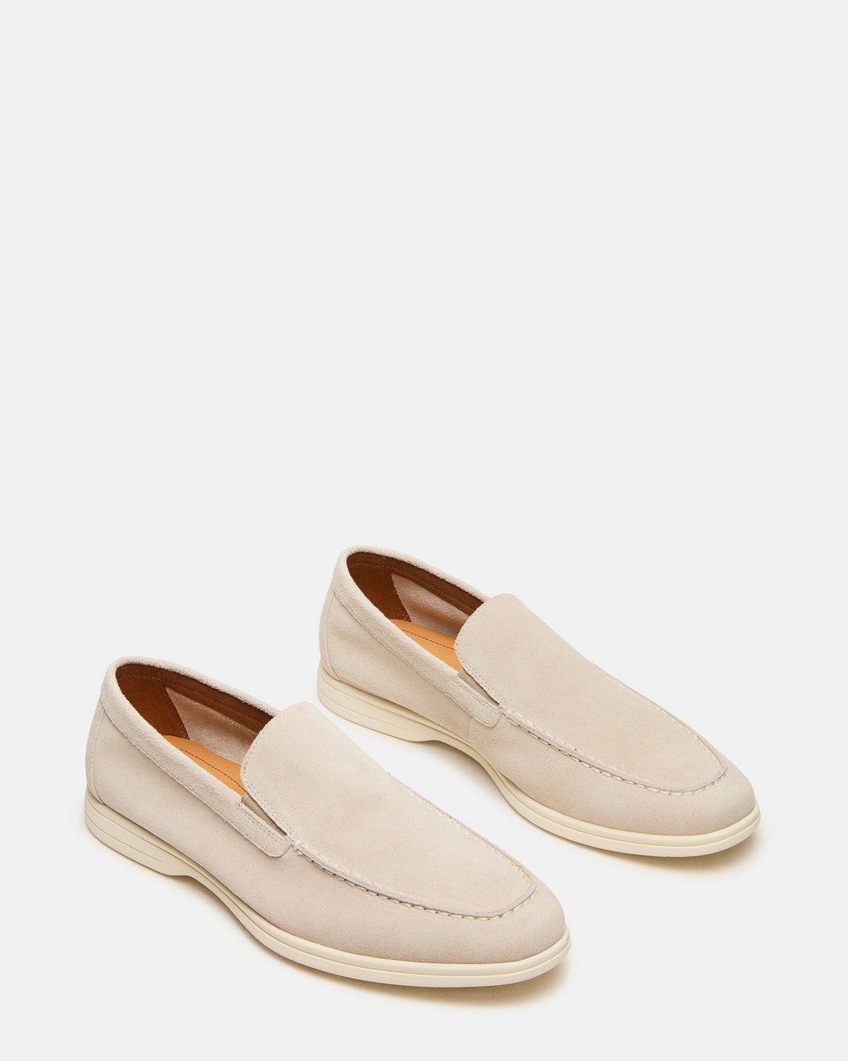 LINUX Beige Suede Slip-On Men's Casual | Steve Madden Discount