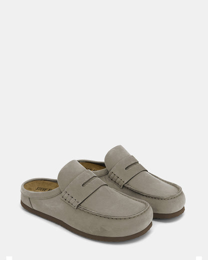 WYATT Taupe Suede Slip-On Clog Men's Casual | Steve Madden Featured