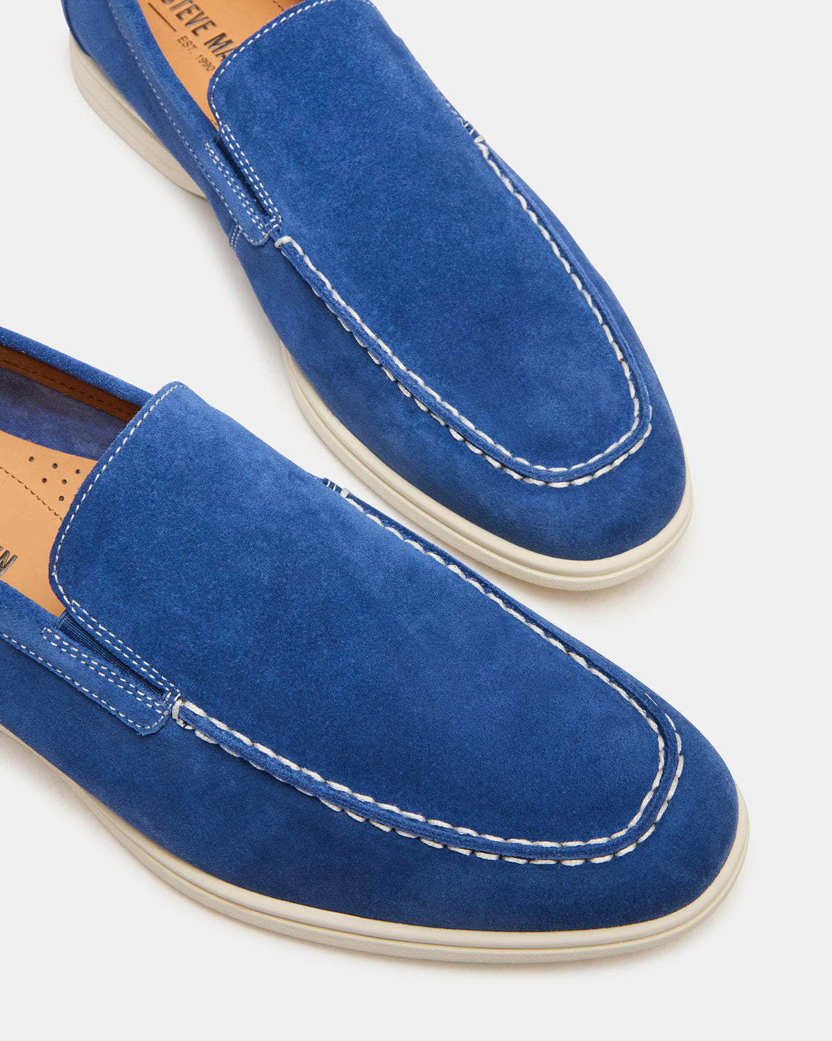 LINUX Blue Slip-On Men's Casual | Steve Madden Special Offer