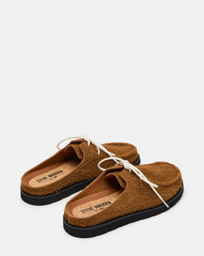 SAILOR Tan Slip-On Laces Footbed Men's Casual Shoe | Steve Madden Featured