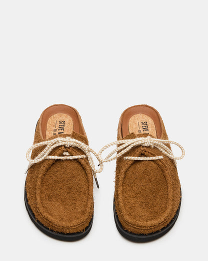 SAILOR Tan Slip-On Laces Footbed Men's Casual Shoe | Steve Madden Featured