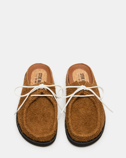 SAILOR Tan Slip-On Laces Footbed Men's Casual Shoe | Steve Madden Featured