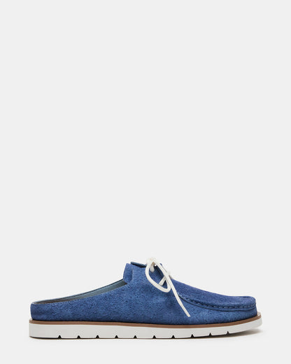 SAILOR Blue Slip-On Laces Footbed Men's Casual Shoe | Steve Madden Best Seller