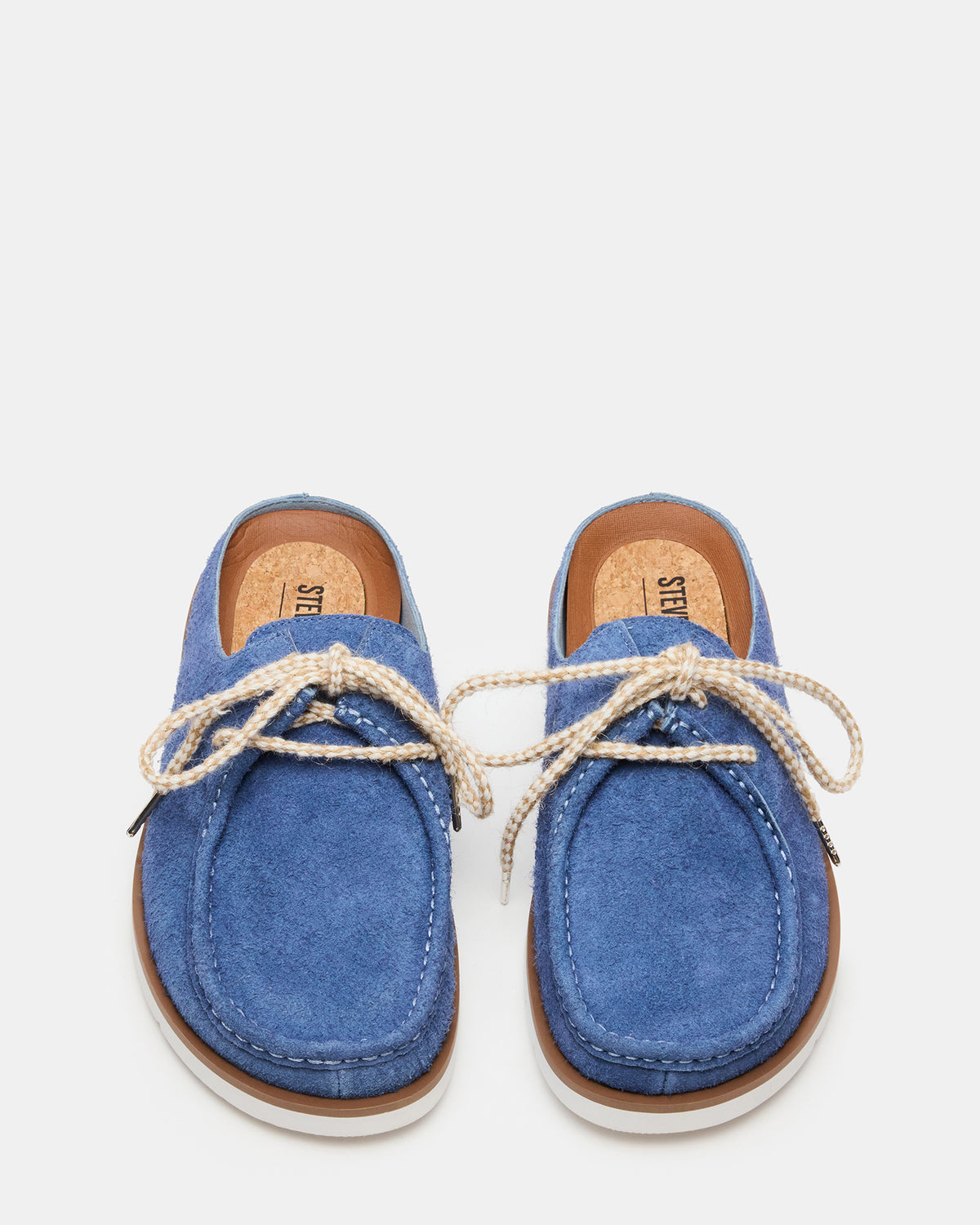 SAILOR Blue Slip-On Laces Footbed Men's Casual Shoe | Steve Madden Best Seller