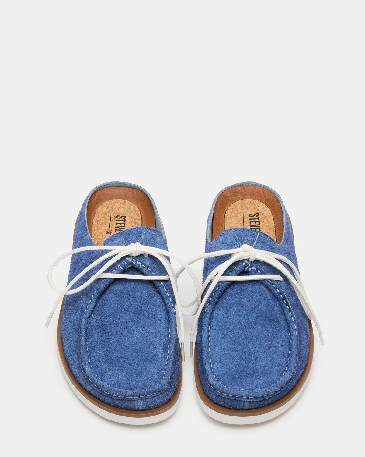 SAILOR Blue Slip-On Laces Footbed Men's Casual Shoe | Steve Madden Best Seller