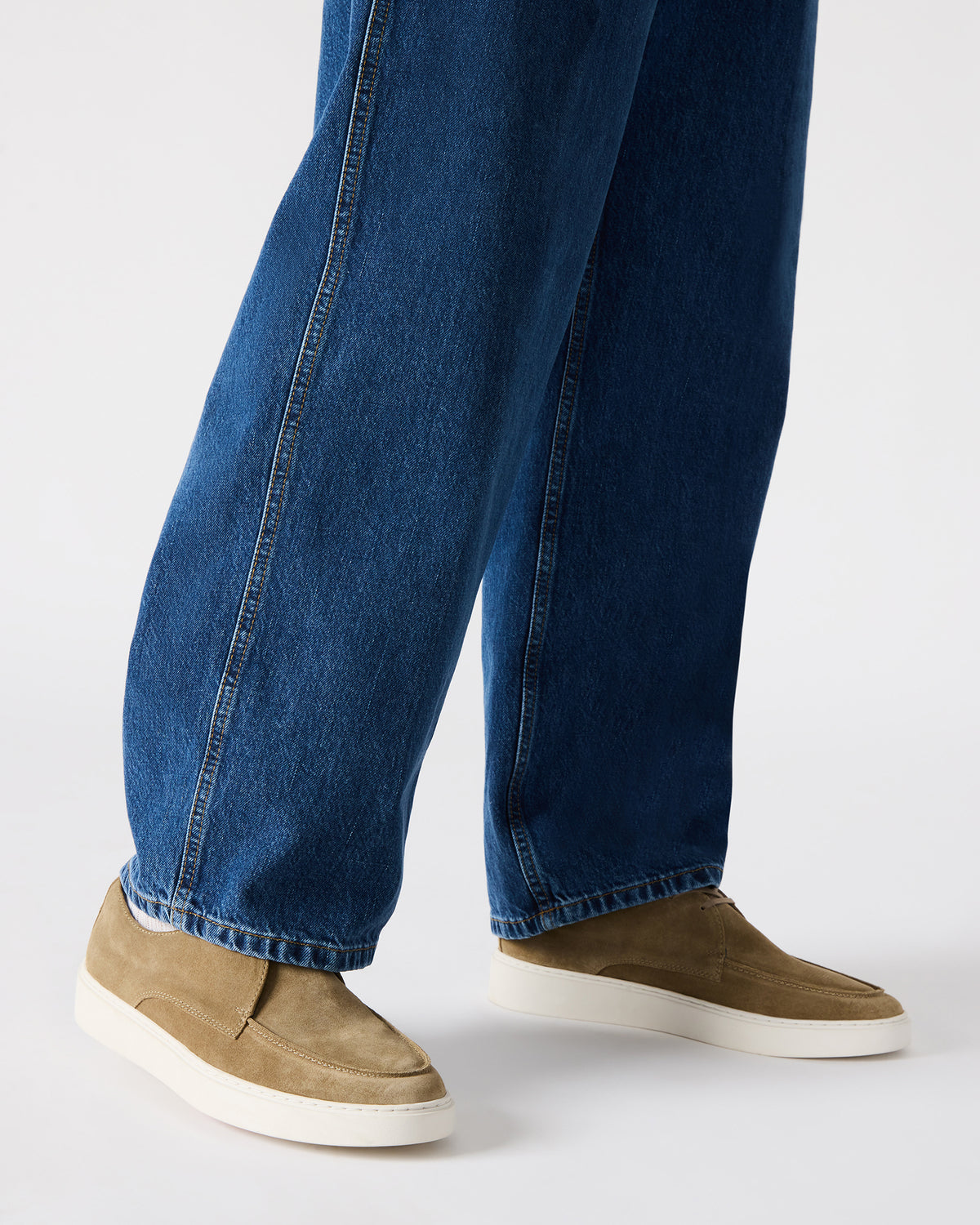 FRANKK Taupe Suede Lace-Up Men's Casual Shoe | Steve Madden Great Value