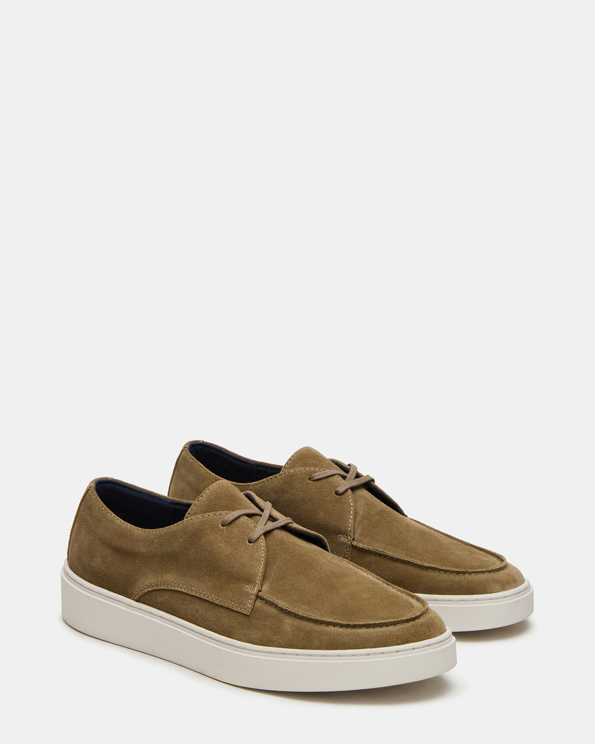 FRANKK Taupe Suede Lace-Up Men's Casual Shoe | Steve Madden Great Value