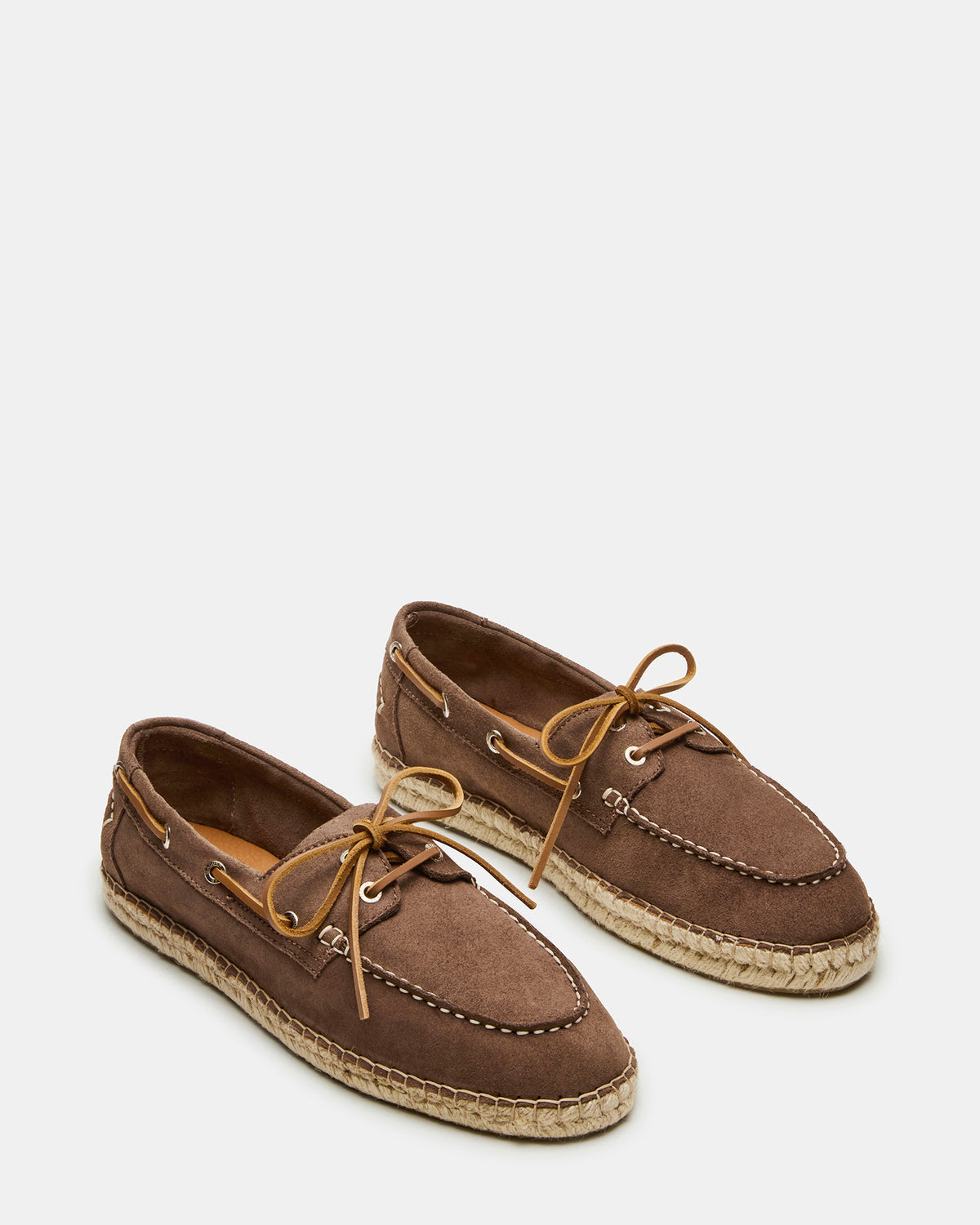 PANCHO Taupe Suede Slip-On Espadrille Boat Shoe Men's Casual | Steve Madden Best Price