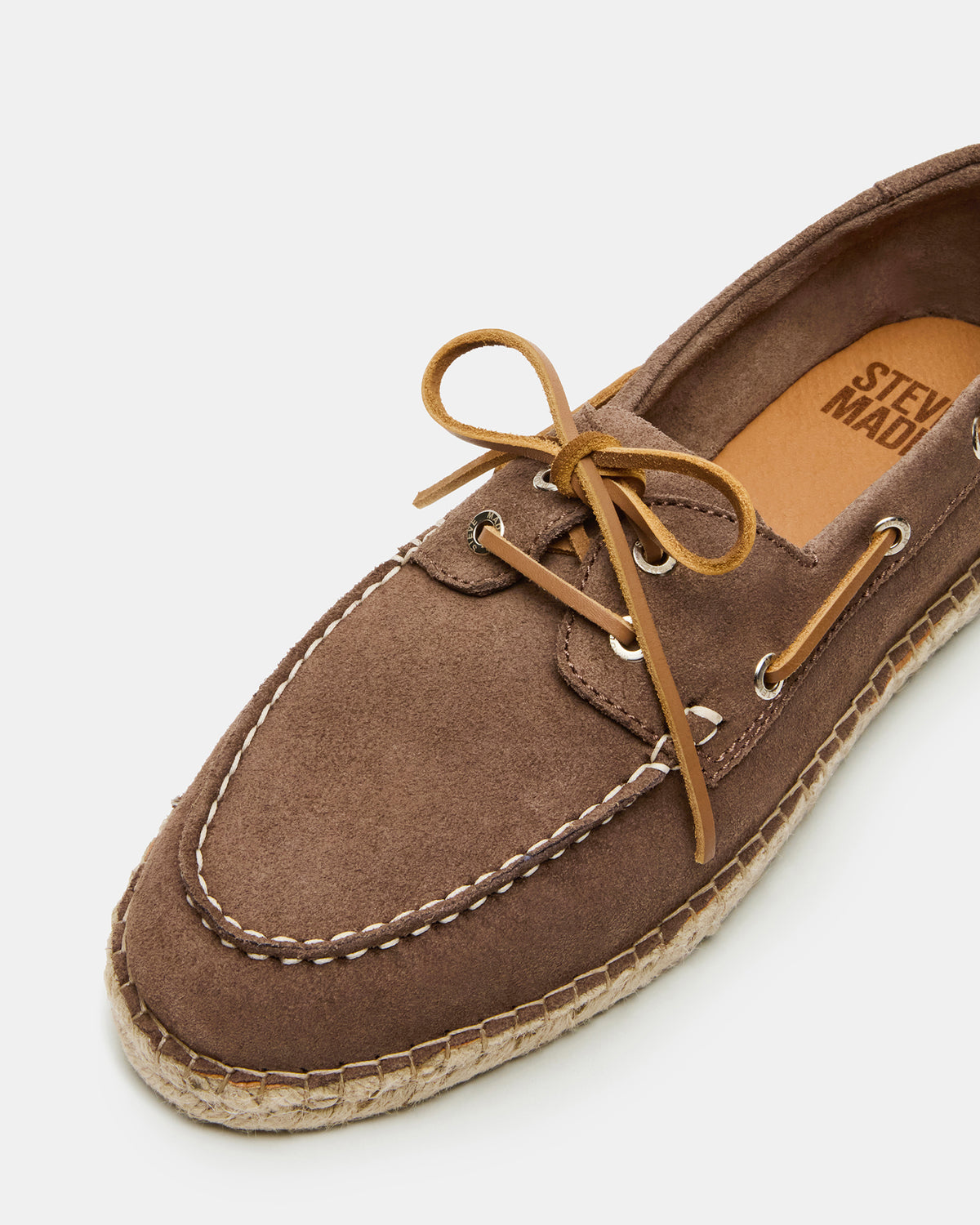 PANCHO Taupe Suede Slip-On Espadrille Boat Shoe Men's Casual | Steve Madden Best Price