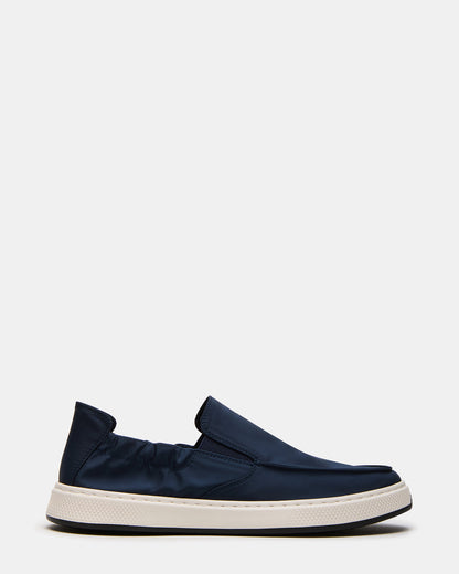 NELLIS Navy Slip-On Men's Casual Loafer | Steve Madden Classic