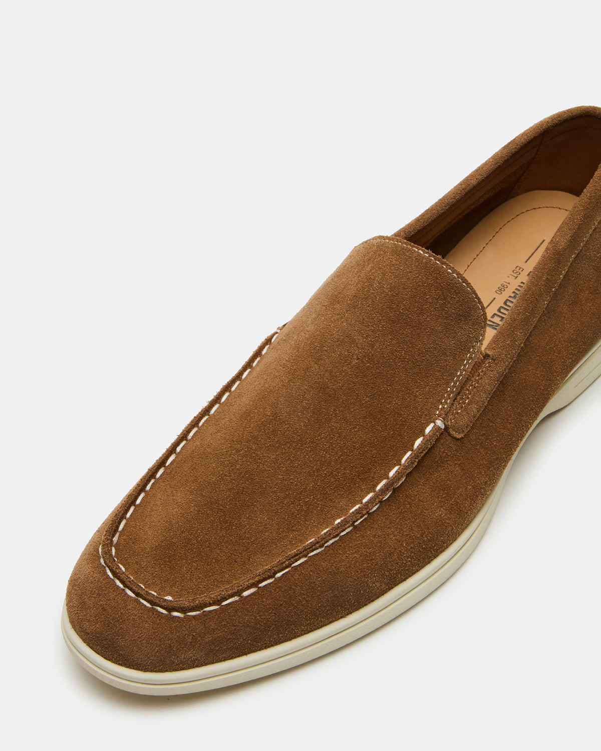 LINUX Chestnut Suede Slip-On Men's Casual | Steve Madden Popular