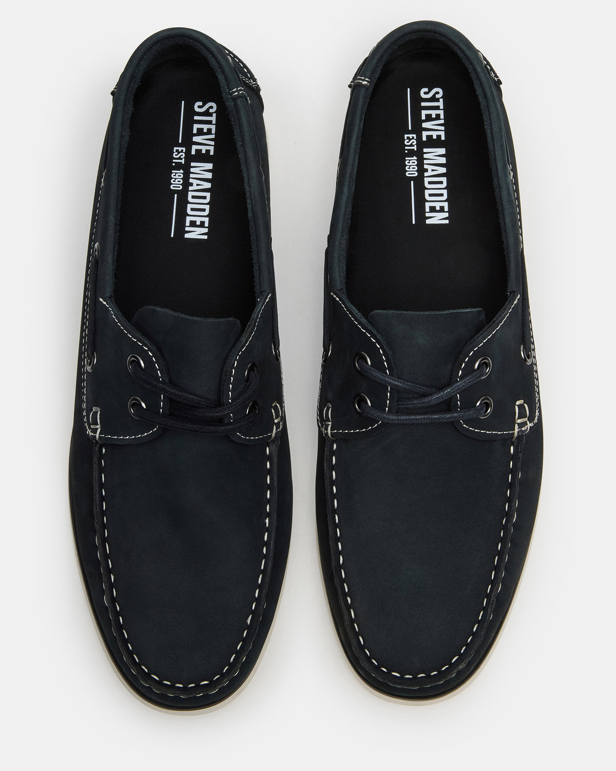 ZEPHYR Navy Slip-On Men's Boat Shoe Loafer | Steve Madden Best Price