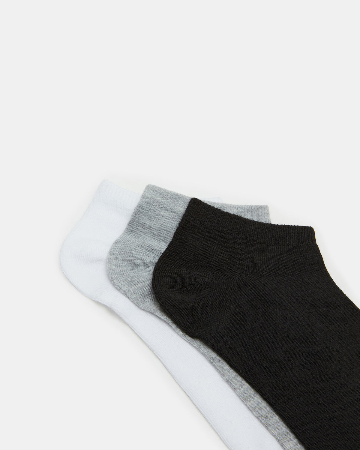 BASIC LOW CUT SOCKS BLACK/WHITE | Men's Multi Pack Low-Cut Socks | Steve Madden Quality