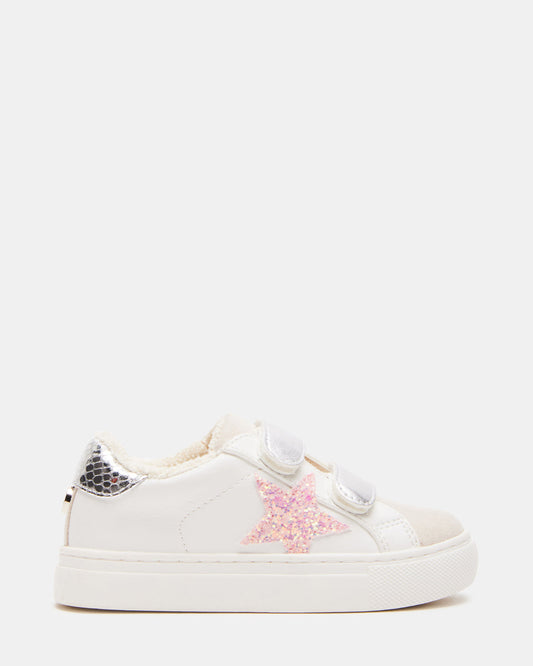 Toddlers' REZUME Denim Fabric Girls' Low-Top Sneaker | Steve Madden Popular