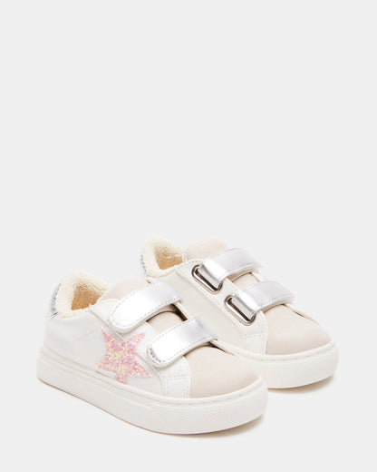 Toddlers' REZUME Denim Fabric Girls' Low-Top Sneaker | Steve Madden Popular