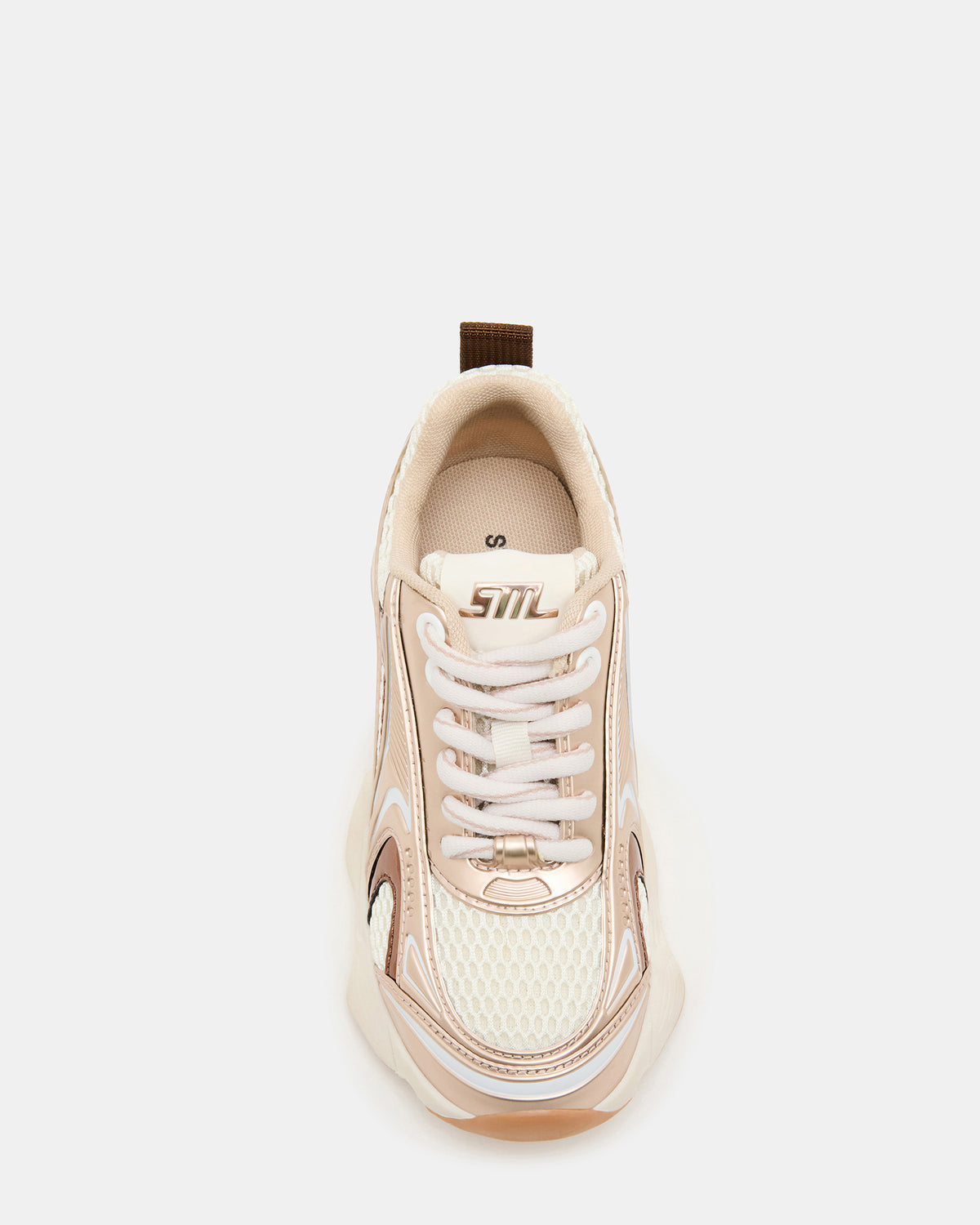 Kids' SPEDSTR Rose Gold Low-Top Lace-Up Girls' Sneaker | Steve Madden Best Seller