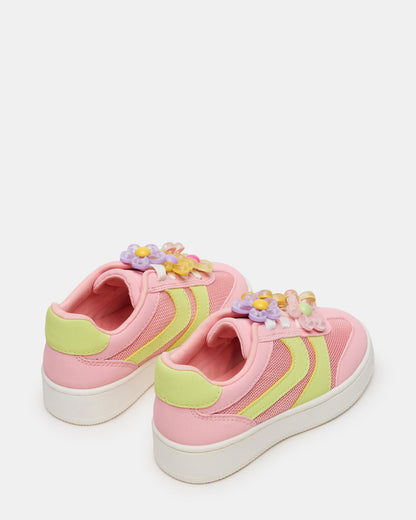 Toddlers' JERSEY Lime/Pink Low-Top Platform Girls' Sneaker | Steve Madden Smart Buy